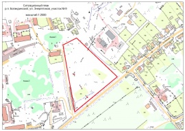 Ситуационный план земельного участка в Кингисеппе Кадастровые работы в Кингисеппе