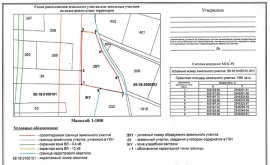 Схема расположения земельного участка Кадастровые работы в Кингисеппе